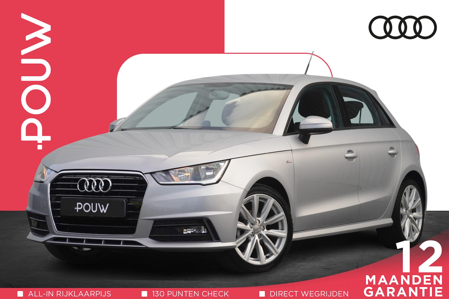 Audi A1 Sportback - 1.0 TFSI Adrenalin | S line | Navigatie - AutoWereld.nl