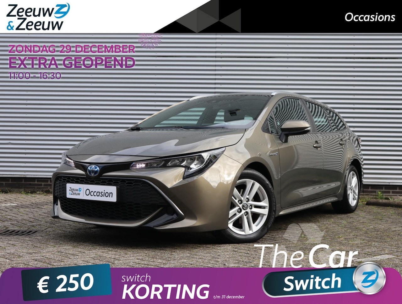 Toyota Corolla Touring Sports - 1.8 Hybrid Business | Zeer nette auto | Automaat | Navigatie | Achteruitrijcamera | Apple - AutoWereld.nl