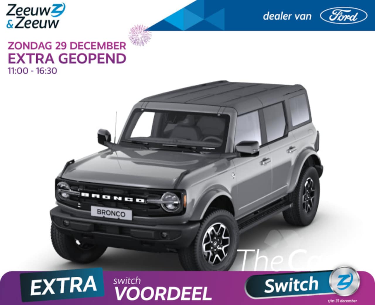 Ford Bronco - 2.7 Outer Banks 335pk | Nieuw te bestellen - AutoWereld.nl