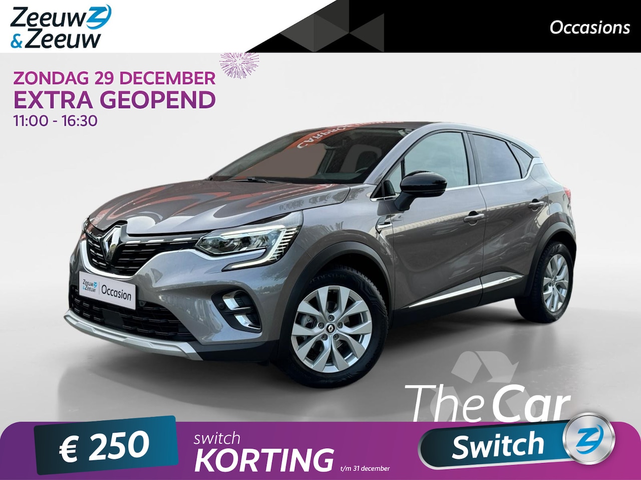 Renault Captur - 1.0 TCe 90 Intens |Zeer nette auto|Achteruitrijcamera|Dealer onderhouden|Navigatie| - AutoWereld.nl