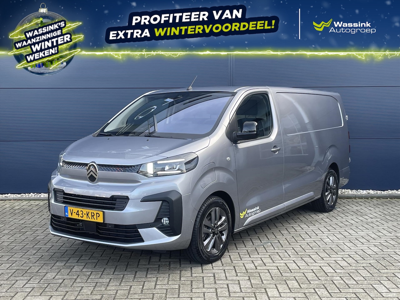 Citroën ë-Jumpy - GB EV 75 kWh 136pk L3 | Full Led | Navigatie | Camera | Carplay | 3-zits - AutoWereld.nl