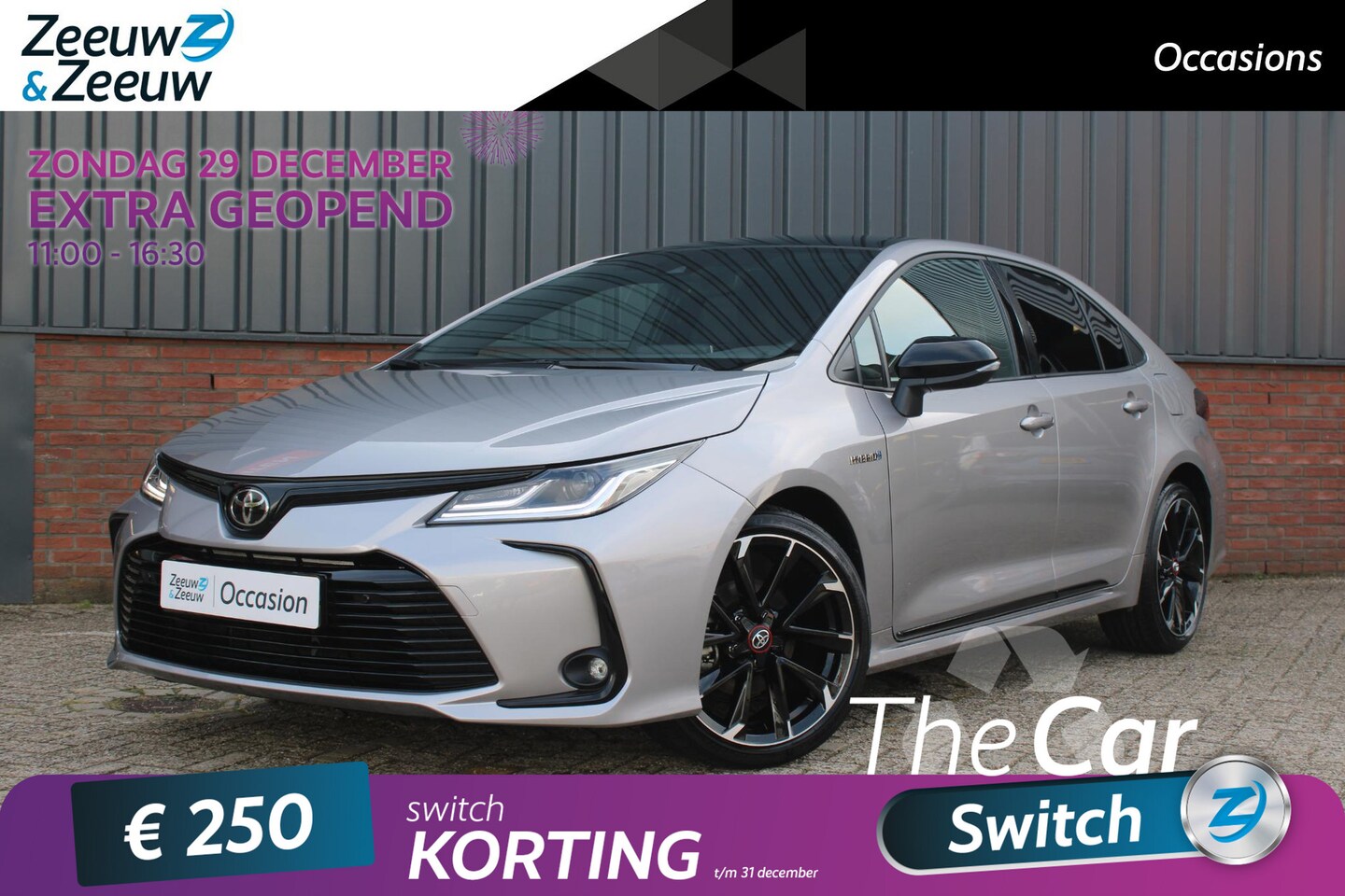 Toyota Corolla - 1.8 Hybrid GR-Sport |Zeer compleet|NL-auto|Dealer onderhouden|18" Lichtmetalen velgen| - AutoWereld.nl