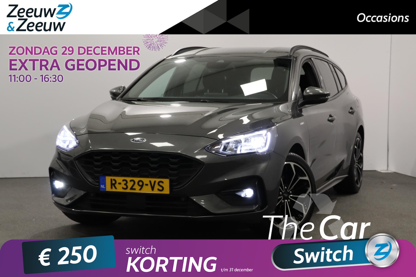 Ford Focus Wagon - 1.0 EcoBoost Hybrid ST Line X Business 155 PK | Winter Pack | Design Pack | Elektrische Ac - AutoWereld.nl