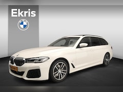 BMW 5-serie Touring - 520d | M-Sportpakket | Laserlicht | Leder | HUD | Schuifdak | Comfortzetels | Keyles go |