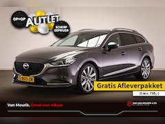 Mazda 6 Sportbreak - 2.0 SkyActiv-G 165 Exclusive-Line | Led | Head - up | Bose | Stoelkoeling | 360 Camera |