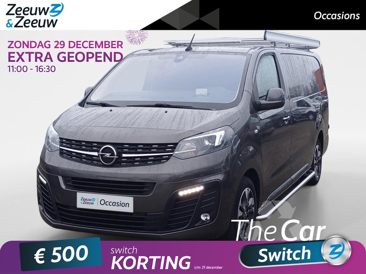 Opel Vivaro - 2.0 CDTI L2H1 Innovation | Imperiaal | 360 Achteruitrijcamera | Stoelverwarming | 3 zits | - AutoWereld.nl