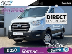 Ford Transit - 350 2.0 TDCI L2H2 Trend 130 pk FWD | Voorruitverwarming | Parkeersensoren | Navigatie | Fa