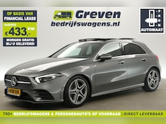 Mercedes-Benz A-klasse - 180 AMG Automaat Pano Sfeerverl. Camera Clima Virtual LED Cruise Navi Memory-Seats PDC 18'