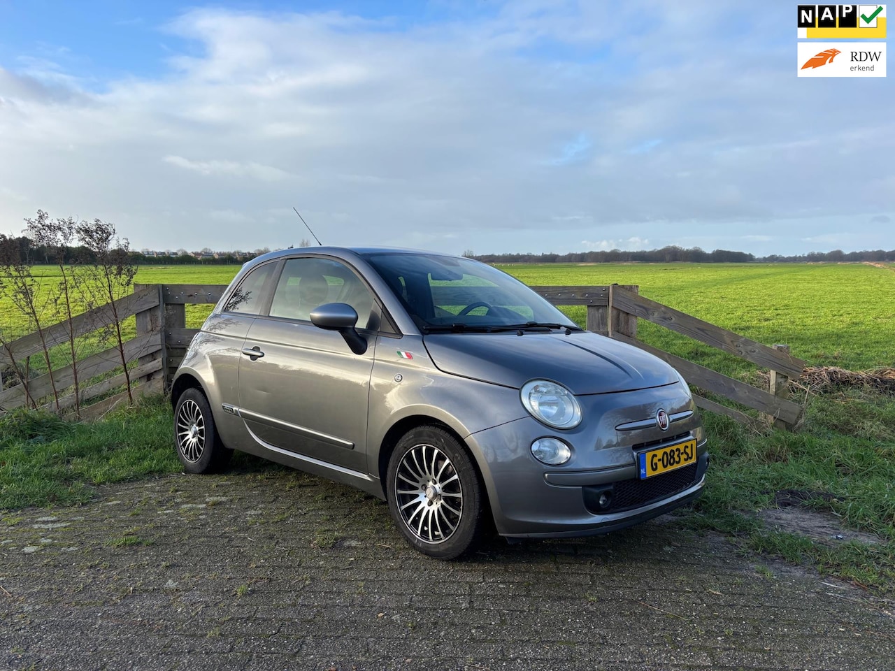 Fiat 500 - 0.9 TwinAir Lounge 0.9 TwinAir Lounge, Lage KM Stand - AutoWereld.nl