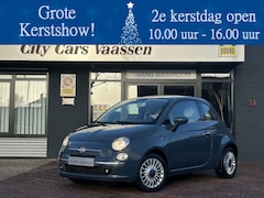 Fiat 500 - 1.2 lounge 70 pk panoramadak airco bleu&me lmv chroompakket