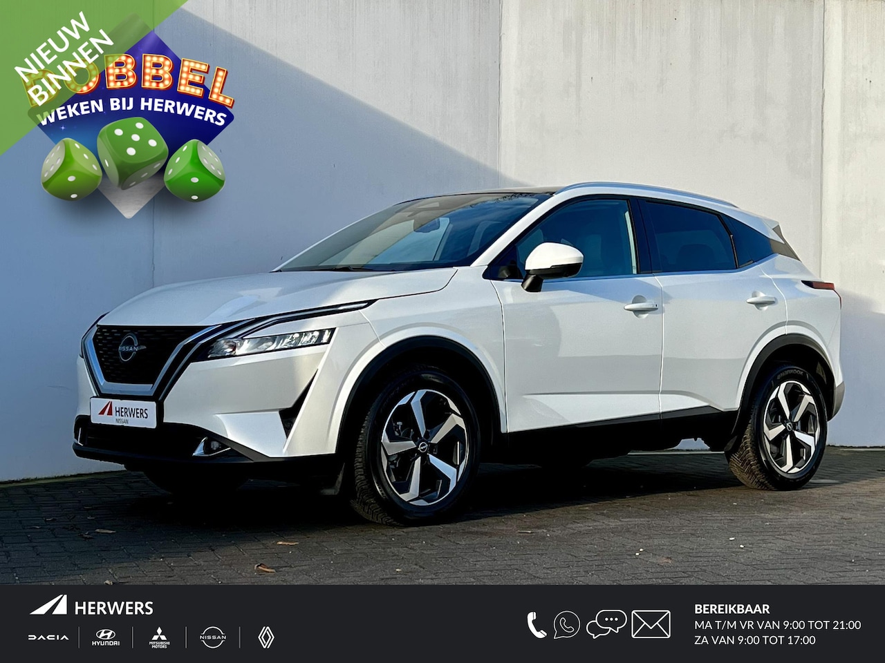 Nissan Qashqai - 1.3 MHEV Xtronic N-Connecta Design Automaat / Trekgewicht 1.800 kg! / Navigatie / Camera 3 - AutoWereld.nl