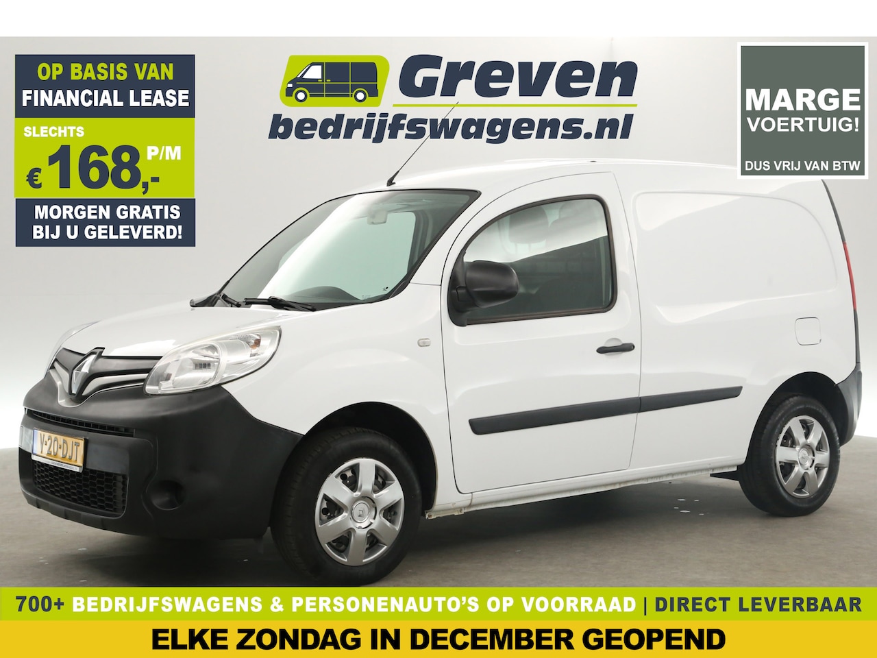 Renault Kangoo - 1.5 dCi L1H1 | Marge l Airco Parkeersensoren Elektrpakket Trekhaak - AutoWereld.nl