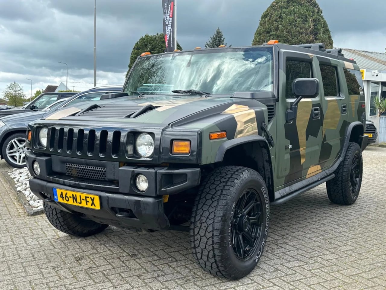 Hummer H2 - 6.0 V8 2003 Youngtimer Gewrapt 20 Inch velgen DVD - AutoWereld.nl