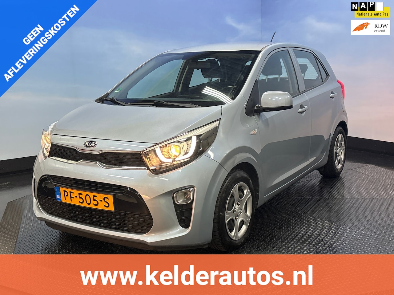 Kia Picanto - 1.0 CVVT DynamicPlusLine Airco | Clima | Cruise control - AutoWereld.nl