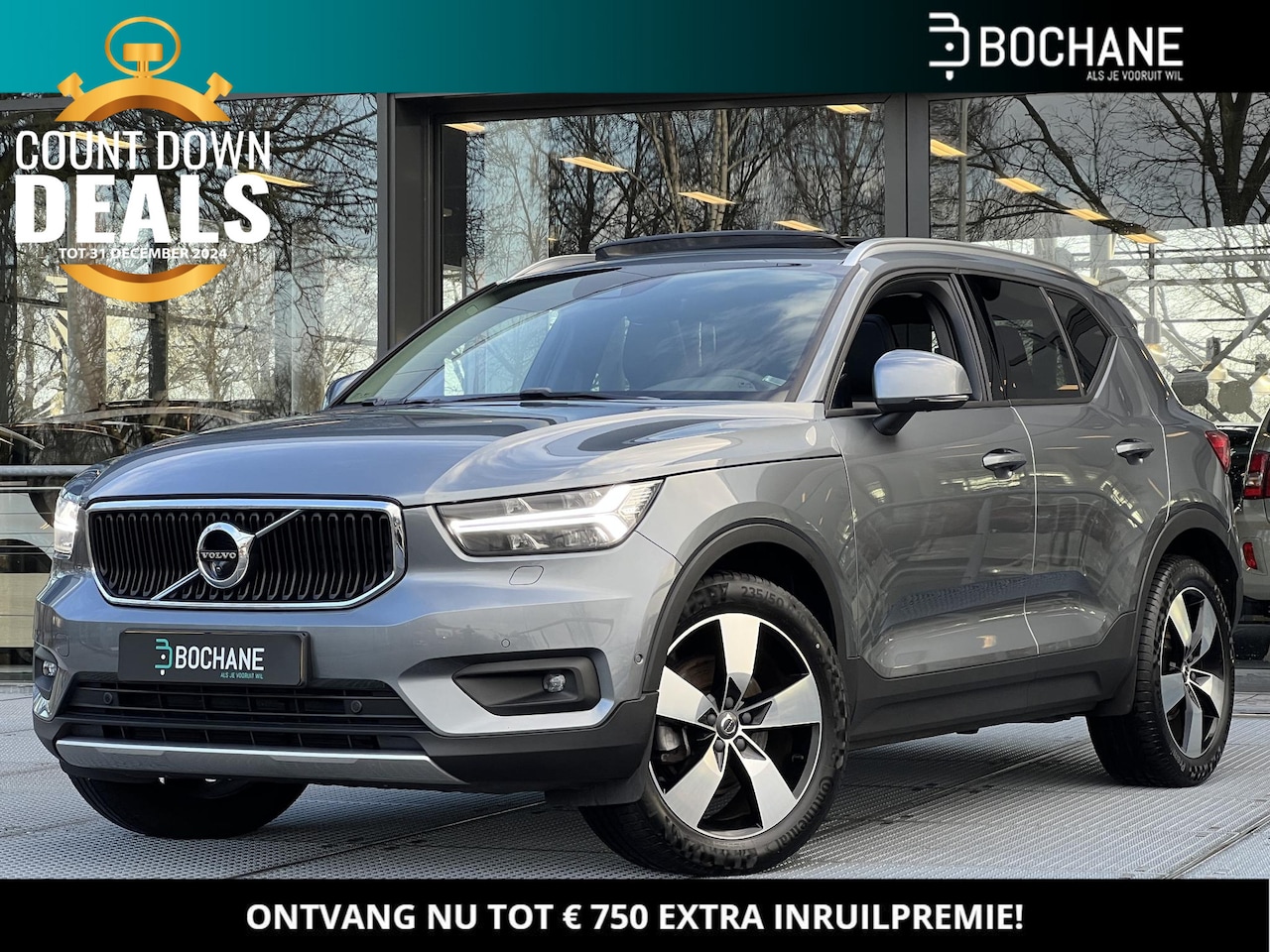 Volvo XC40 - 2.0 T5 AWD Intro Edition | Elektrische trekhaak | Panoramadak | Leder | Harmann Kardon Aud - AutoWereld.nl