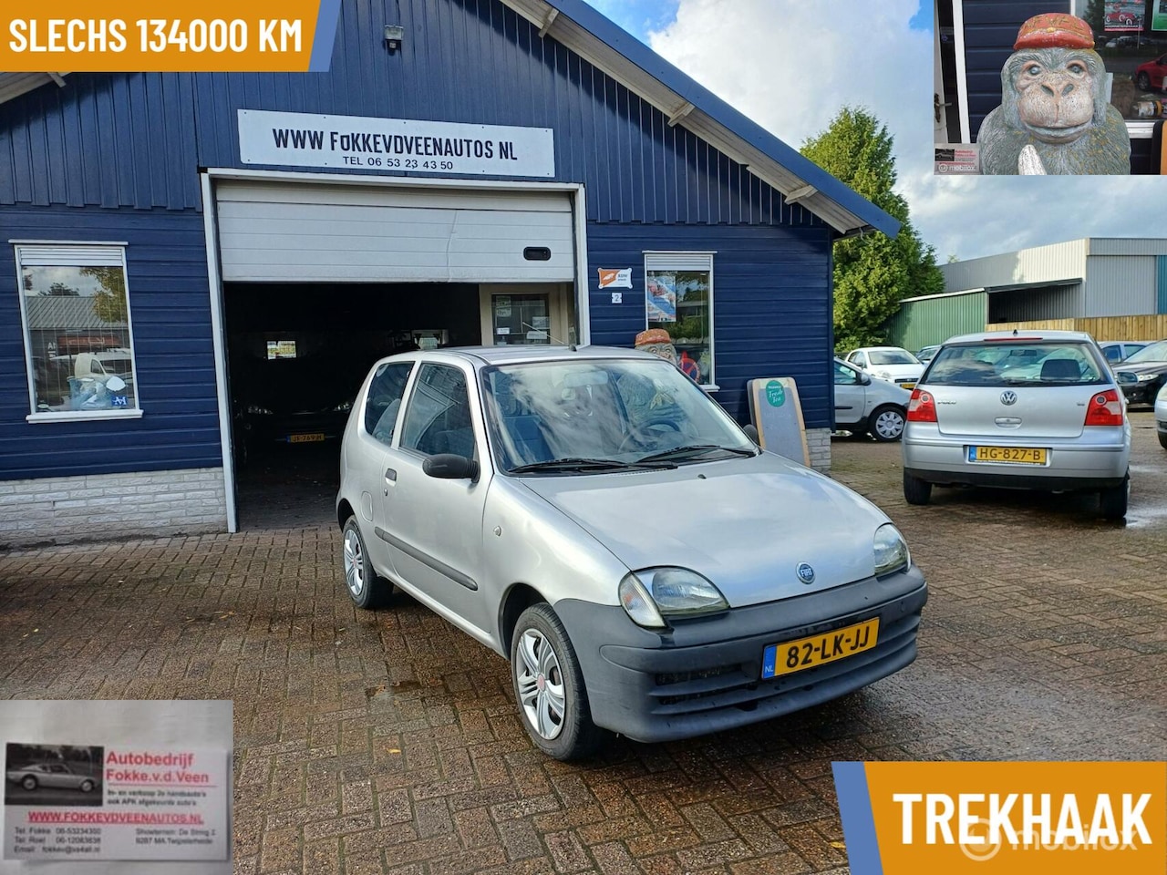 Fiat Seicento - 1.1 Active Garantie alle inruil mogelijk - AutoWereld.nl