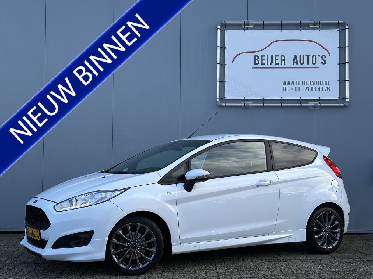 Ford Fiesta - 1.0 EcoBoost ST Line Navi/Bluetooth/126pk. - AutoWereld.nl