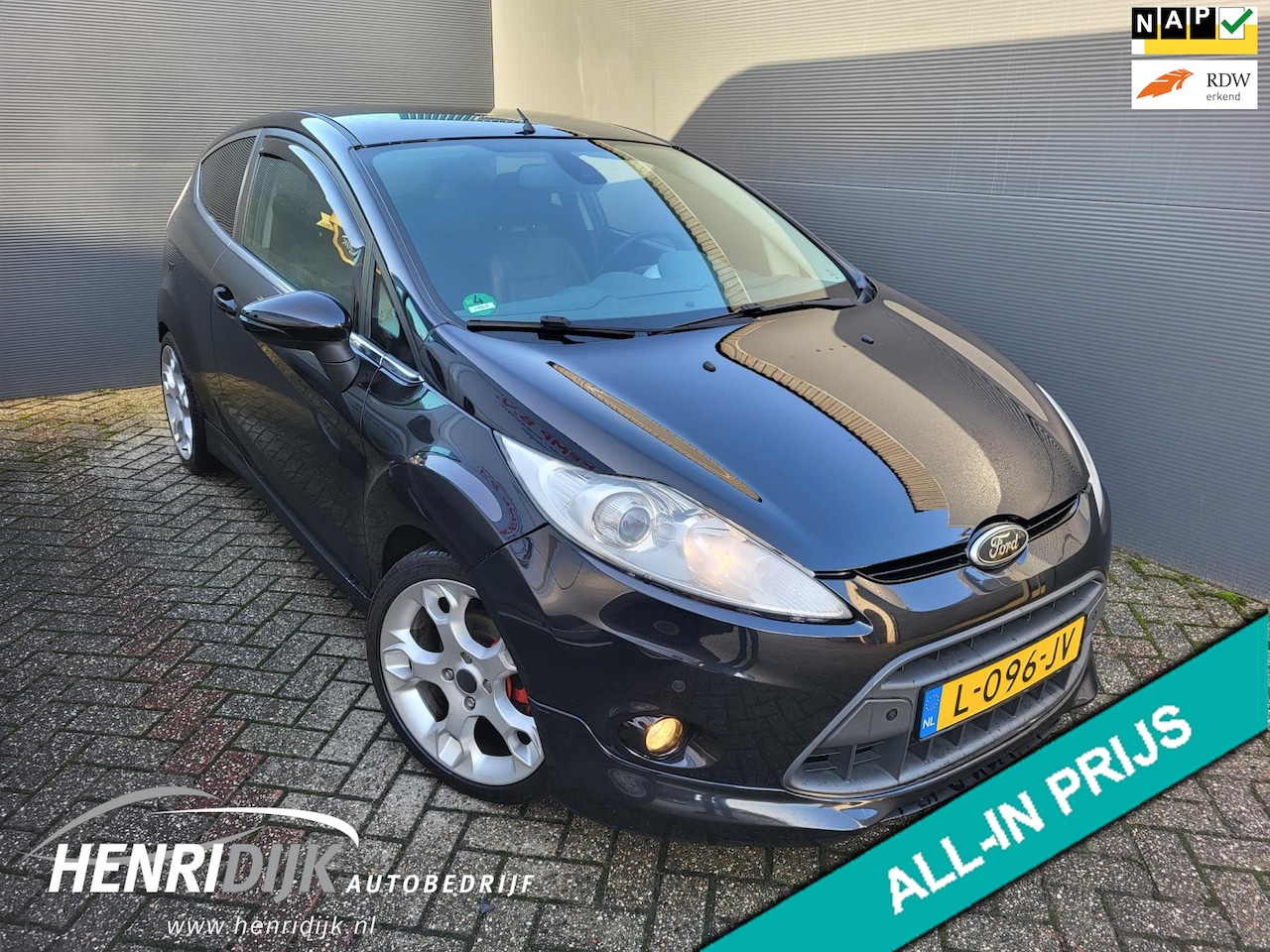 Ford Fiesta - 1.6 Ghia Sport Leder / 17'' LMV / PDC / Cruise / Clima - AutoWereld.nl