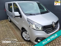 Renault Trafic - 1.6 dCi T29 L2H1 DC Trekhaak / 2x schuifdeur / Navigatie / AC / Cruise / 6pers