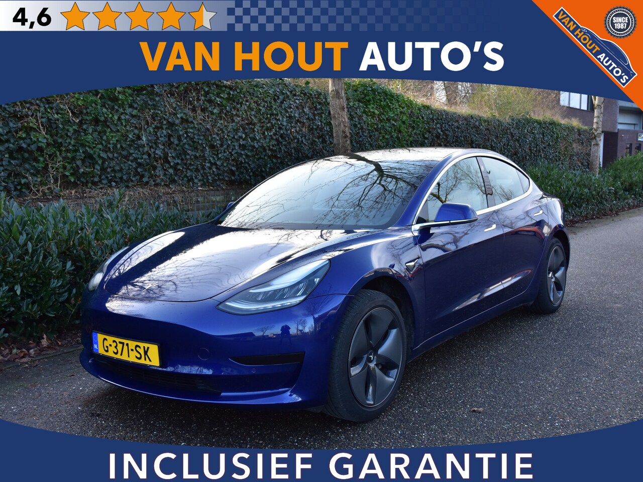 Tesla Model 3 - Standard RWD Plus 60 kWh | PANORAMA DAK | LEDER - AutoWereld.nl