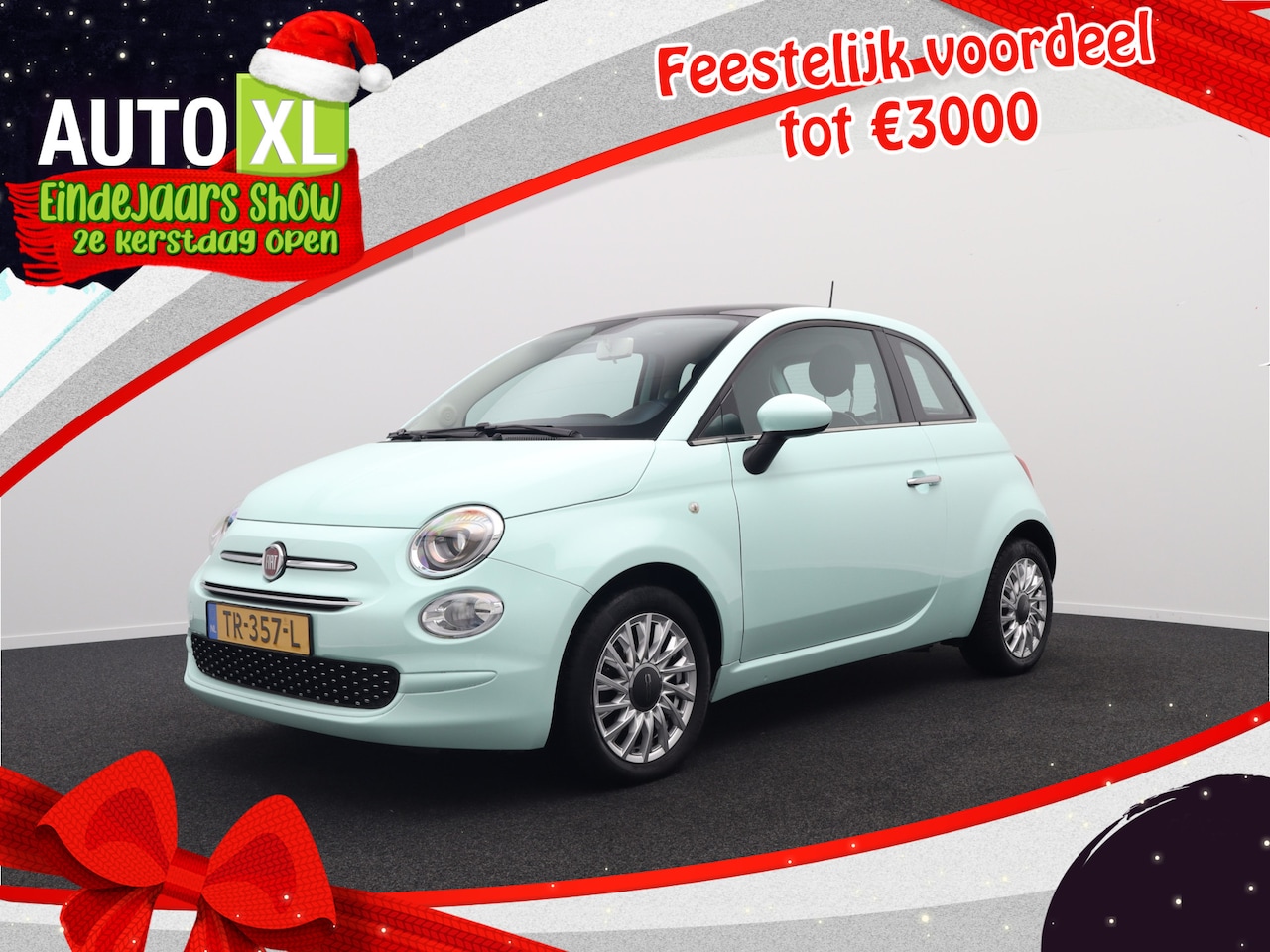 Fiat 500 - 0.9 TwinAir 81 PK Turbo Lounge Pano-Dak Navi Airco Cruise - AutoWereld.nl