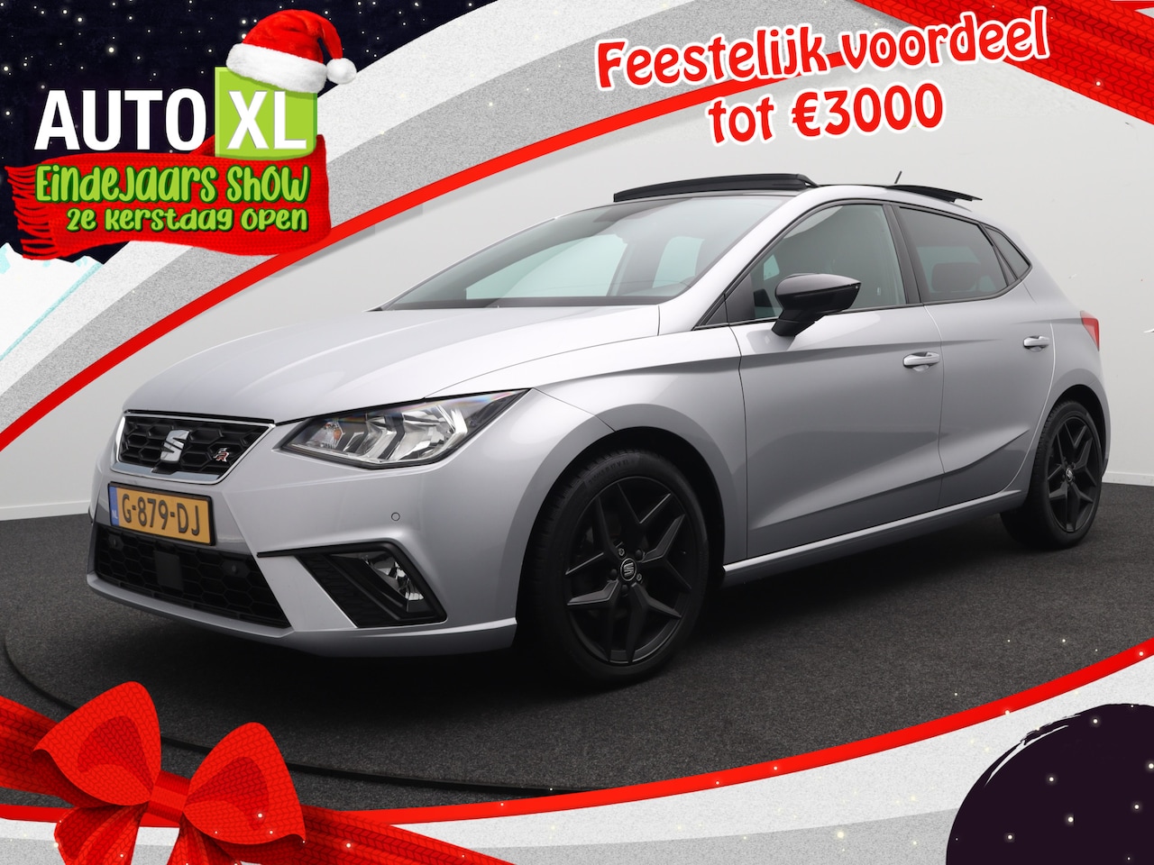 Seat Ibiza - 1.0 TSI Aut. 116 PK FR Beats Pano-dak Camera Adapt. Cruise Digi. Dash - AutoWereld.nl