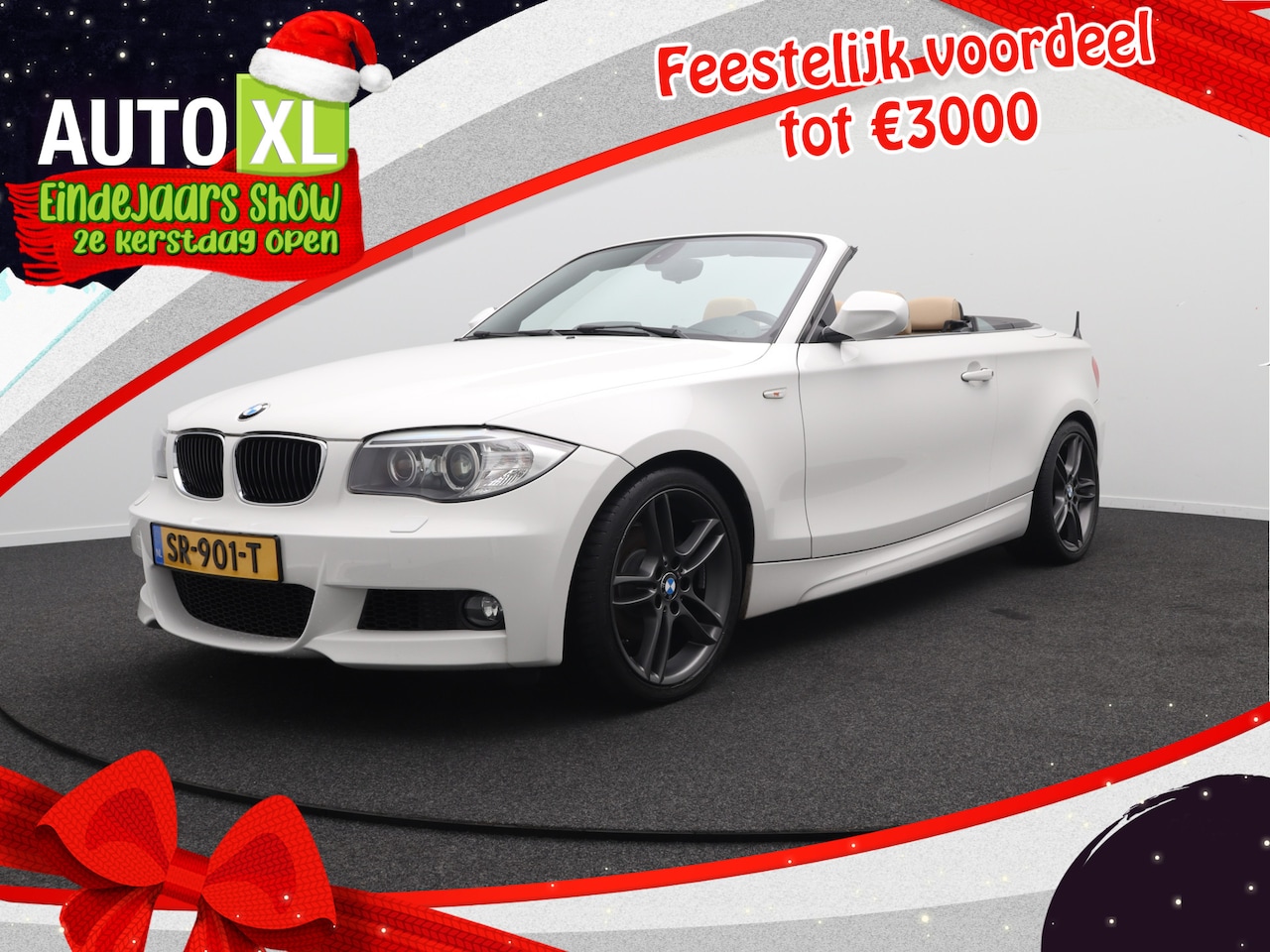 BMW 1-serie Cabrio - 118i High Exe. M-Sport Sportstoelen Leder Bluetooth - AutoWereld.nl