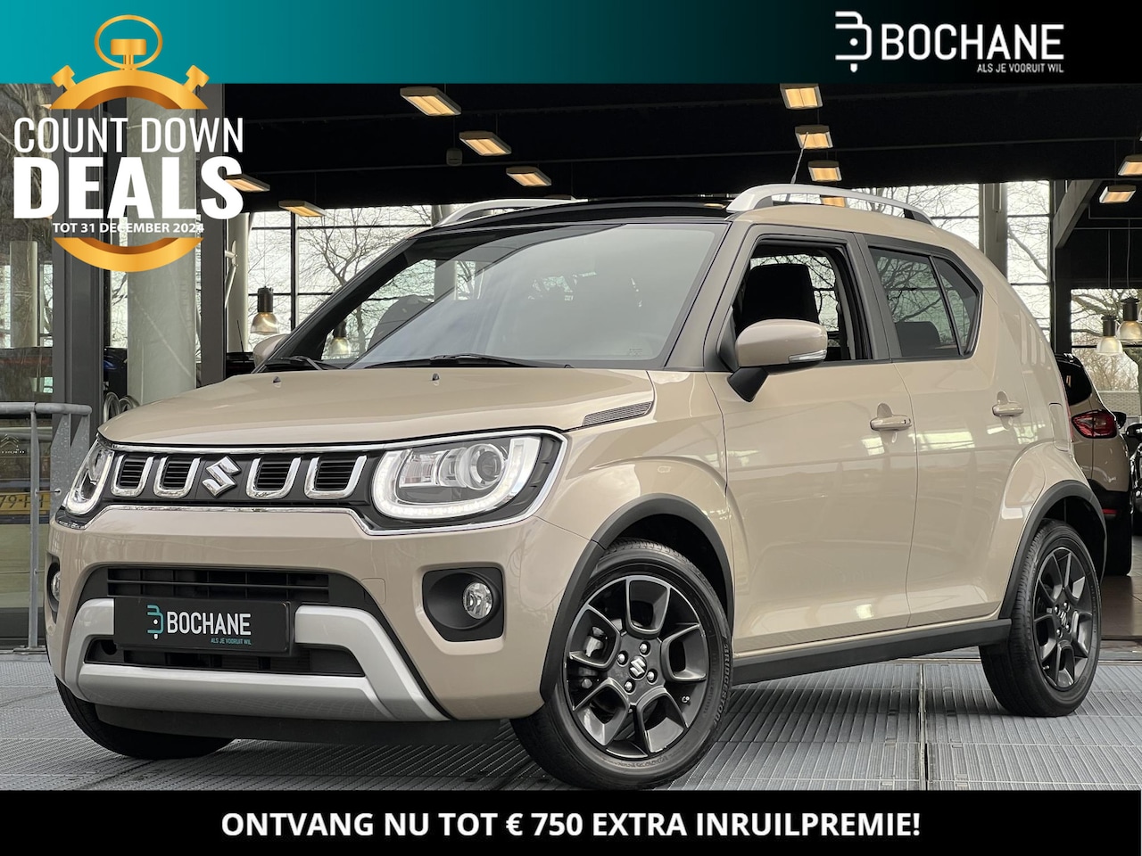 Suzuki Ignis - 1.2 Smart Hybrid Style CVT Automaat | Cruise Control | Climate Control | Navigatie | - AutoWereld.nl