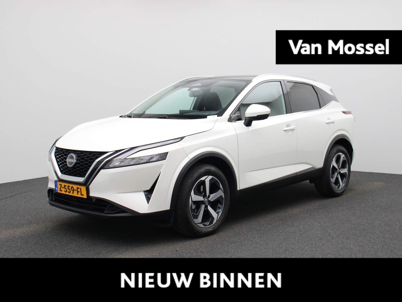 Nissan Qashqai - 1.3 MHEV Xtronic N-Connecta 158pk | Automaat | Panoramadak | Navigatie | Adaptieve Cruise - AutoWereld.nl