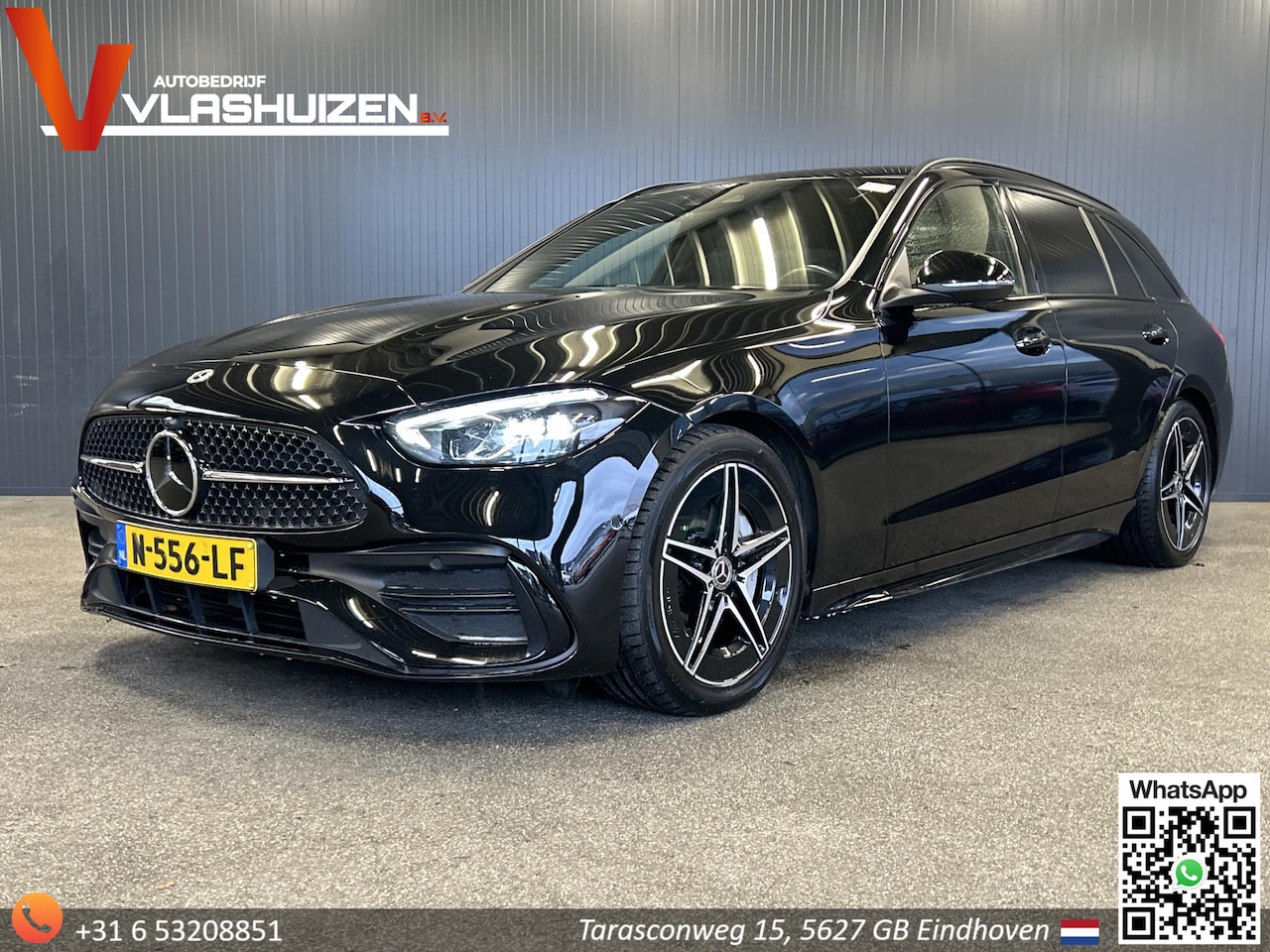 Mercedes-Benz C-klasse Estate - 200 Launch Edition AMG Line | € 26.400,- NETTO! | Sfeerverlichting | Carbon | Keyless | Ca - AutoWereld.nl