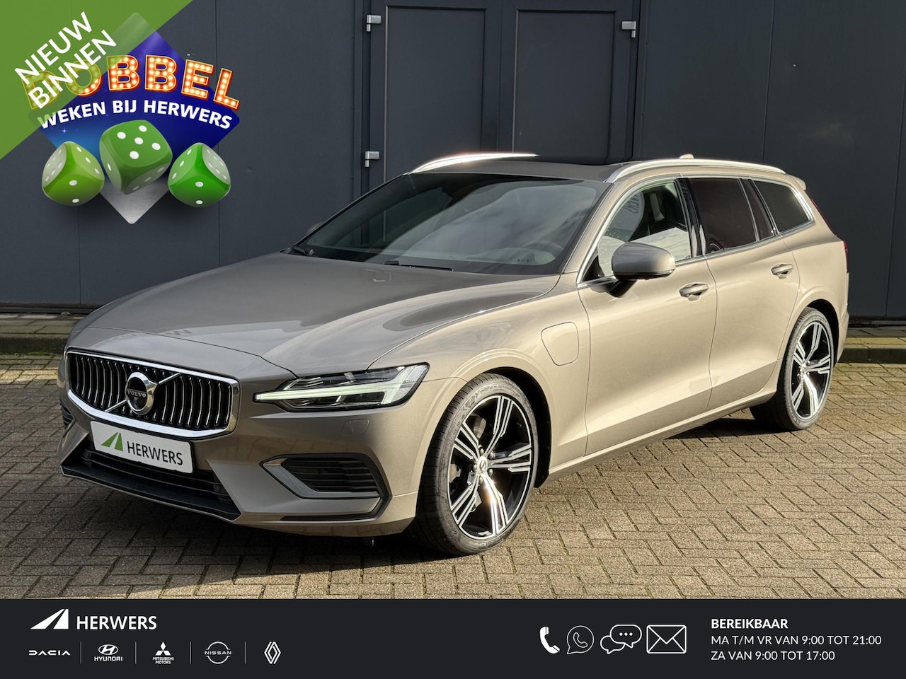 Volvo V60 - 2.0 T6 Recharge AWD Inscription / Stoelverwarming / Stoel verkoeling / Stuurverwarming / A - AutoWereld.nl