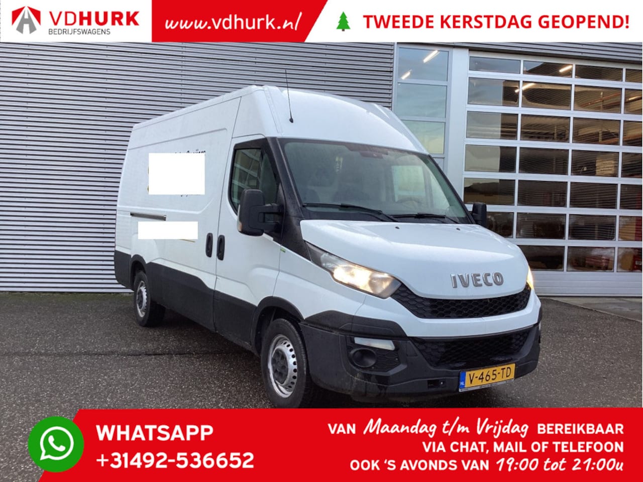 Iveco Daily - 35S15V 2.3 145 pk L3H2 270Gr. Deuren/ Climate/ Trekhaak - AutoWereld.nl