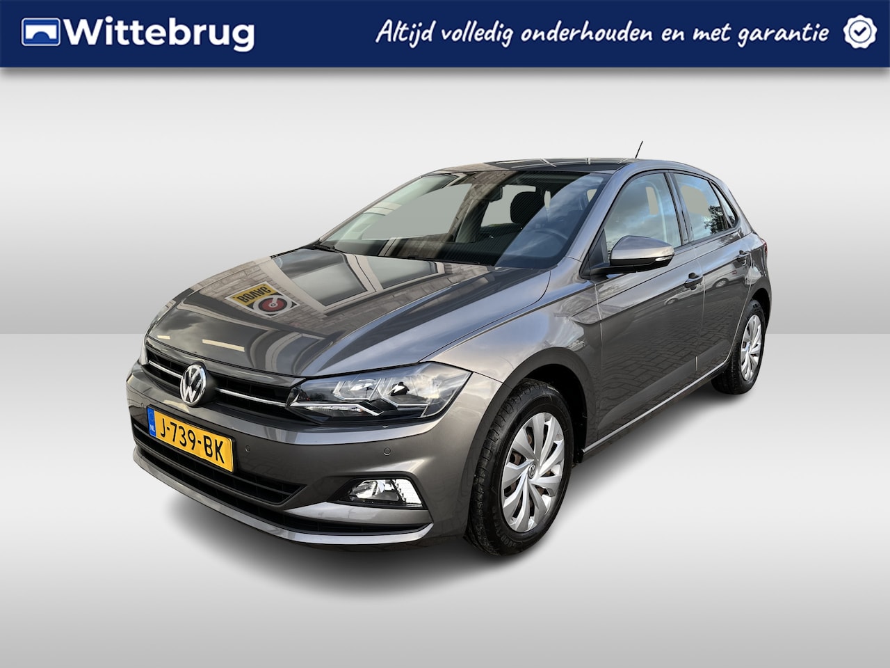 Volkswagen Polo - 1.0 TSI Comfortline / AUTOMAAT/ PARK. SENSOREN/ ADAPT. CRUISE/ APP CONNECT/ NAVI/ AIRCO/ D - AutoWereld.nl