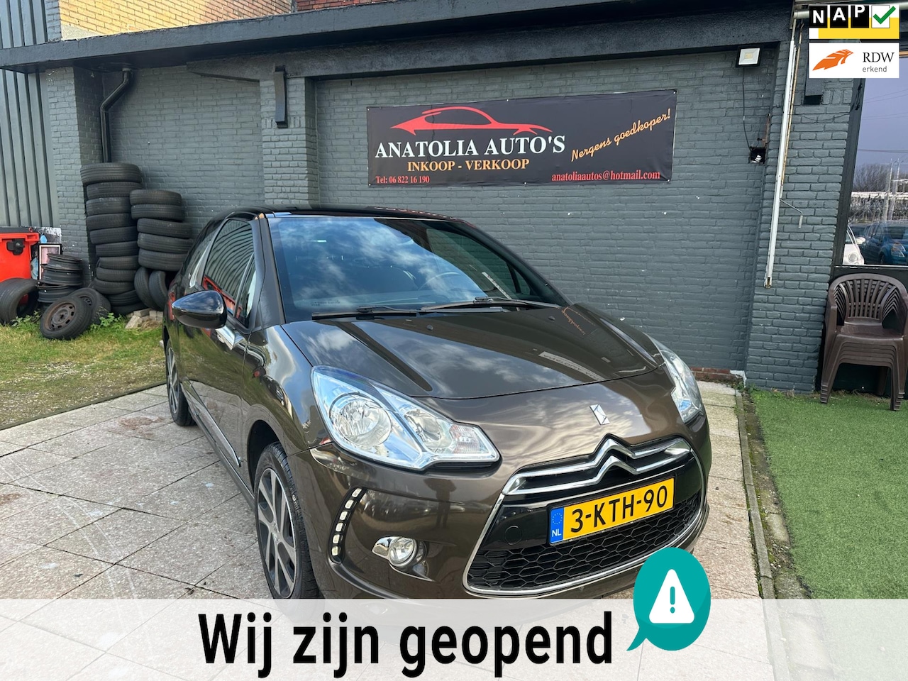 Citroën DS3 - 1.2 VTi Business *APK*AIRCO*NAVI* - AutoWereld.nl