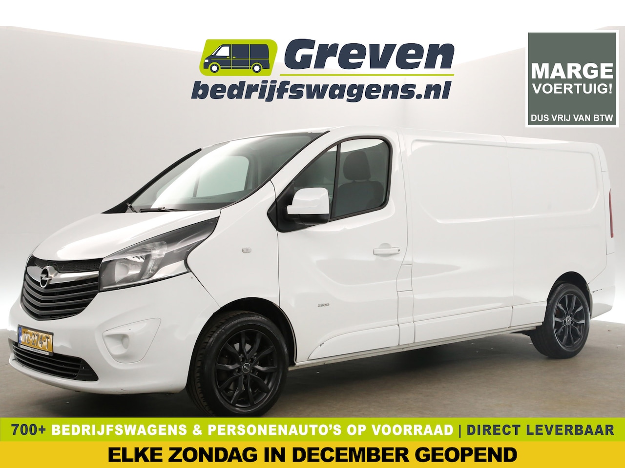 Opel Vivaro - 1.6 CDTI L2H1 | APK tot 22-07-2025 | Marge | Airco Cruise Elektrpakket Bluetooth Radio 17" - AutoWereld.nl