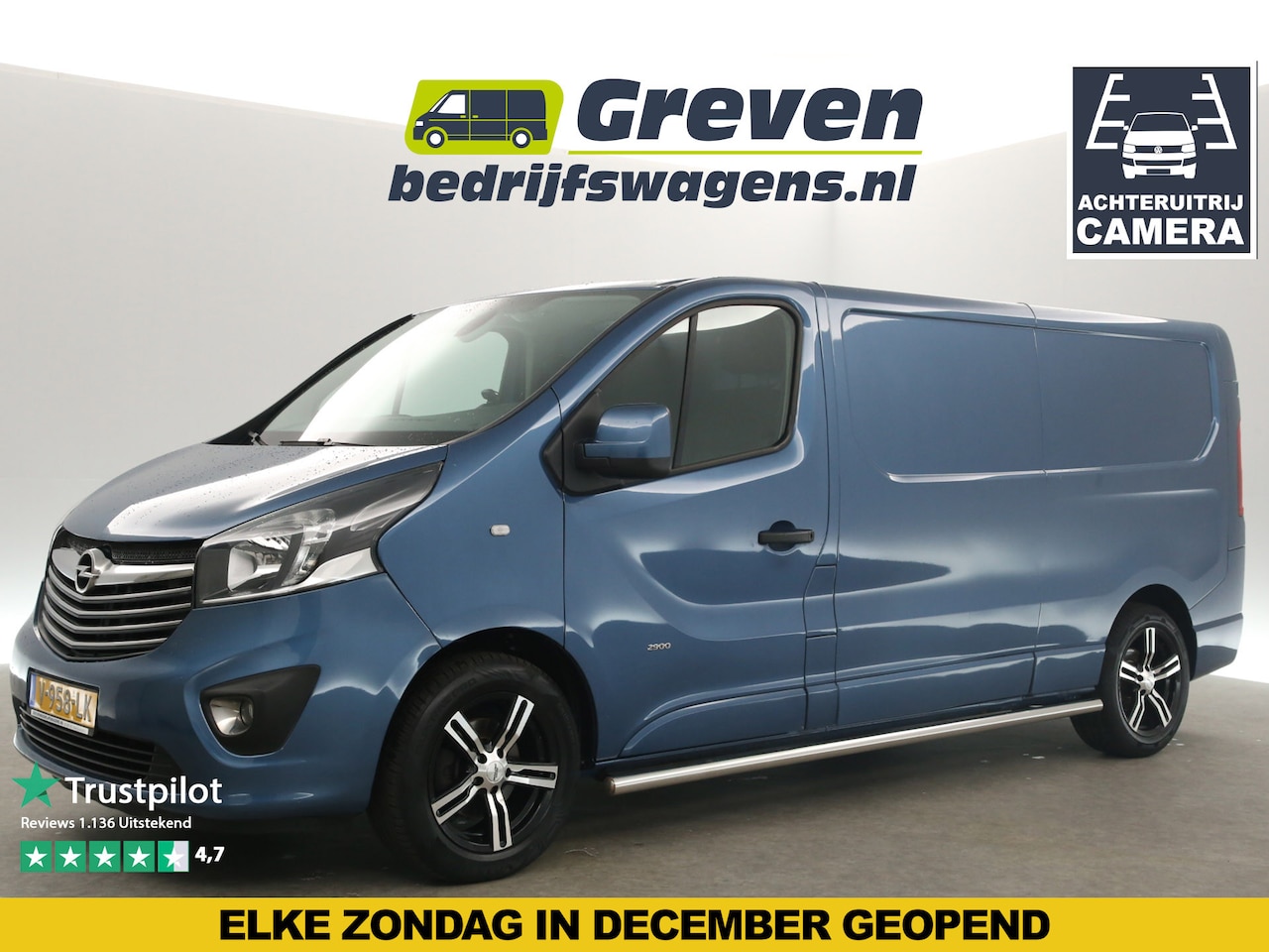 Opel Vivaro - 1.6 CDTI L2H1 APK t/m 26-03-2025 | Airco Camera Cruise Navi PDC Imperiaal 3 Persoons Trekh - AutoWereld.nl