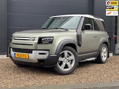 Land Rover Defender 90 - 3.0 P400 MHEV HSE First Edition | Grijs kenteken | Stoffen vouwdak | Satin matt | NL auto