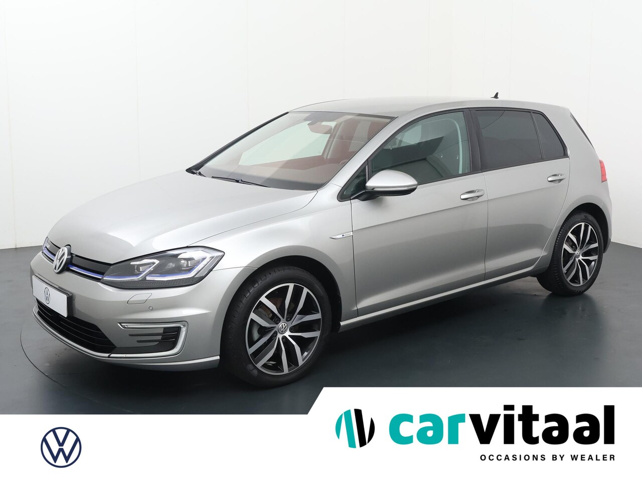 Volkswagen e-Golf - E-DITION | 136 PK | Warmtepomp | Lederen bekleding | Verwarmbare voorstoelen | - AutoWereld.nl