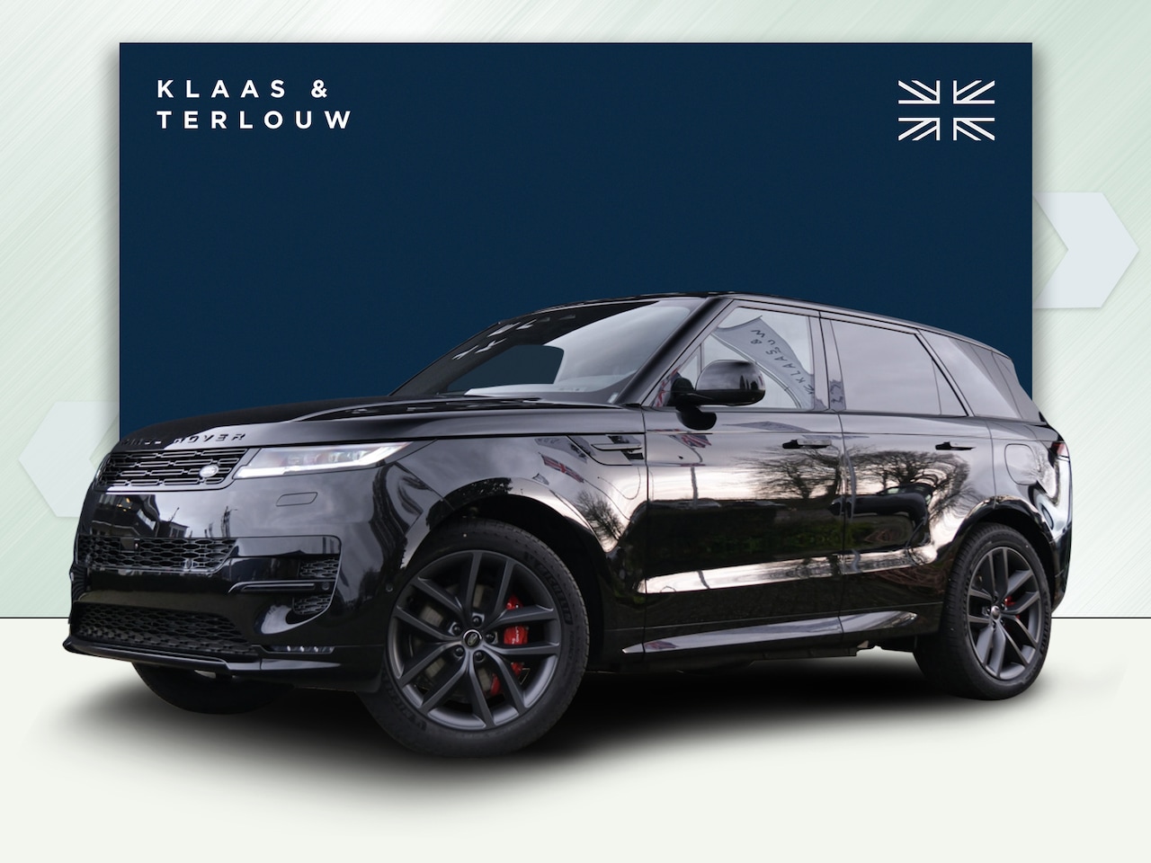 Land Rover Range Rover Sport - 3.0 P460e Dynamic SE PHEV / Santorini Black / 22 Inch velgen / Ebony interieur - AutoWereld.nl