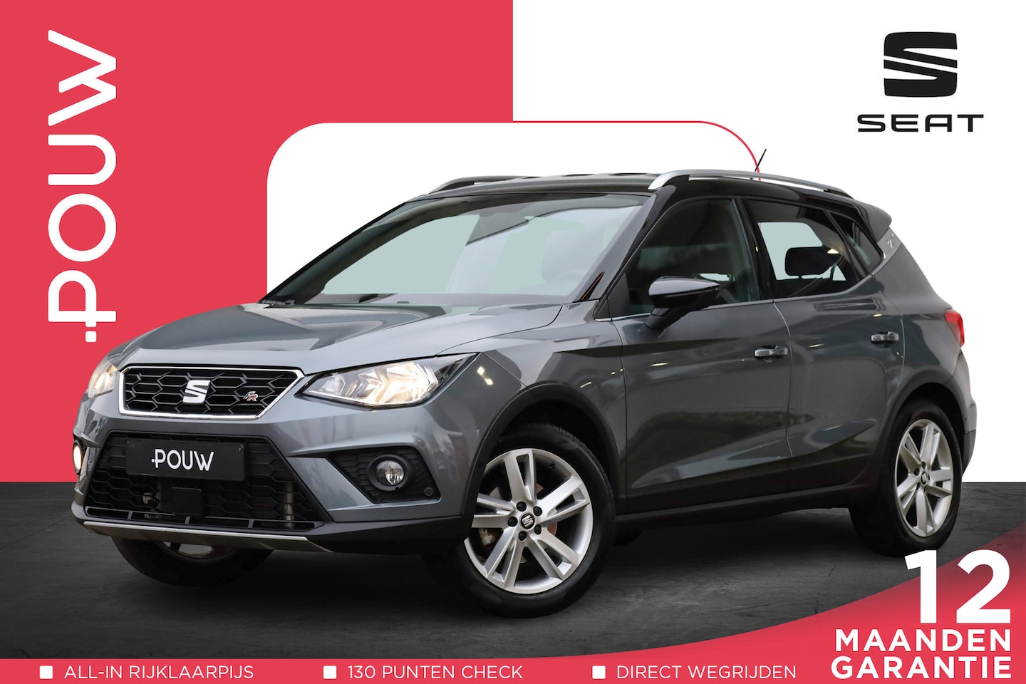 Seat Arona - 1.0 TSI 115pk DSG FR Business Intense | Cruise Control | Trekhaak | Camera - AutoWereld.nl