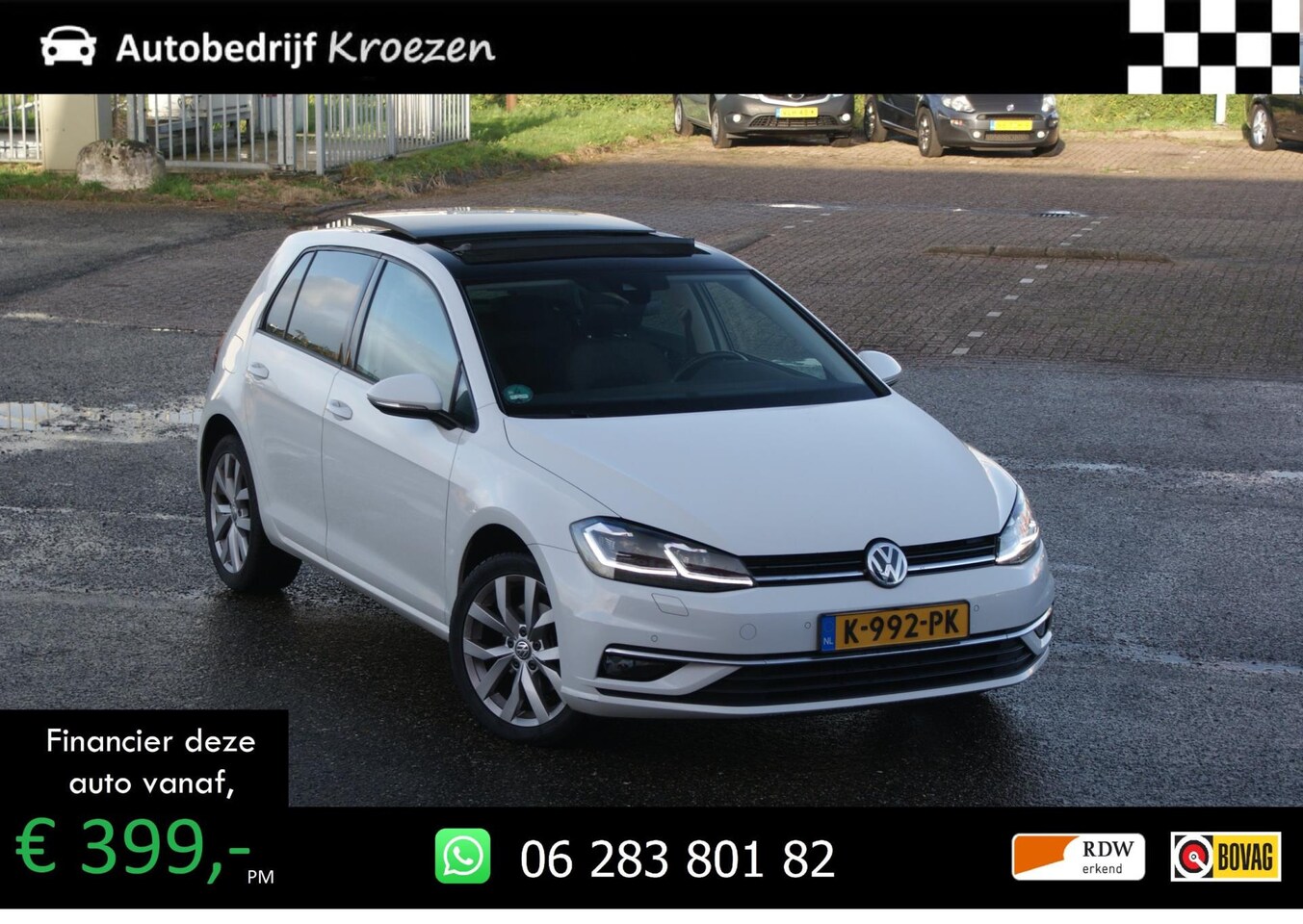 Volkswagen Golf - 7.5 1.5 TSI Highline | Pano | ACC | DCC | Led | Massage | DSG | - AutoWereld.nl