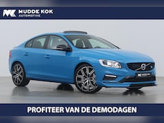 Volvo S60 - 2.0 T6 AWD Polestar | Schuif/kanteldak | ACC | BLIS | Stoel+Stuurverwarming | 20 Inch