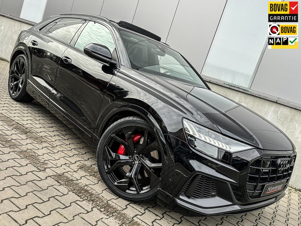 Audi Q8 - 55 TFSI E 381Pk 23Inch Rs-int B&O Full Black optic - AutoWereld.nl