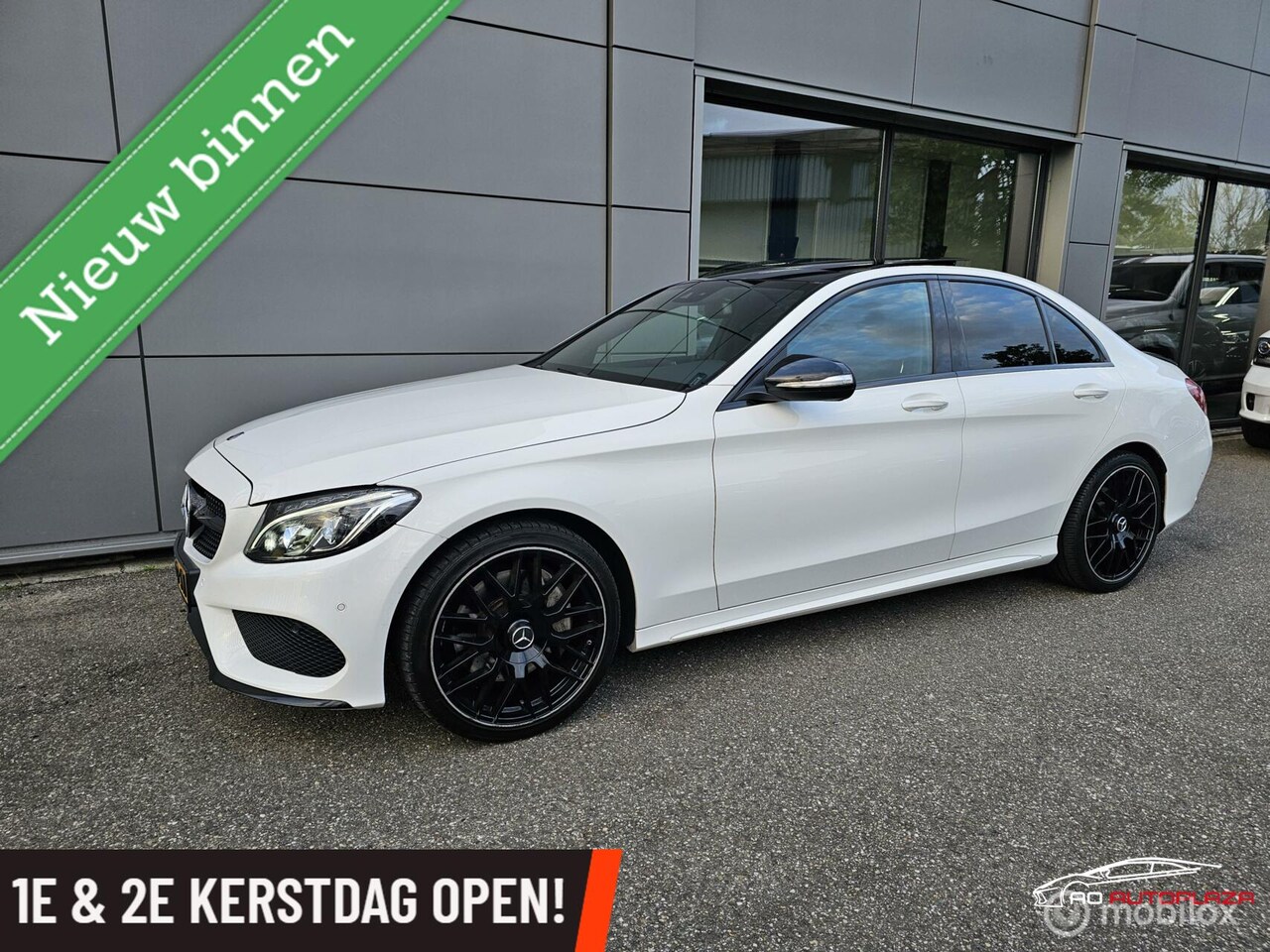 Mercedes-Benz C-klasse - 250 AMG Pano/Memory/Burmester/C63 diffuser - AutoWereld.nl