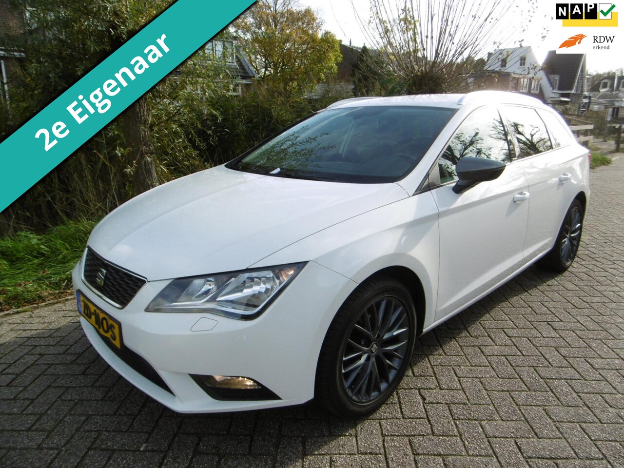 Seat Leon ST - 1.2 TSI Style 110pk 2e eig. Clima Cruise Trekhaak 1300kg PDC - AutoWereld.nl