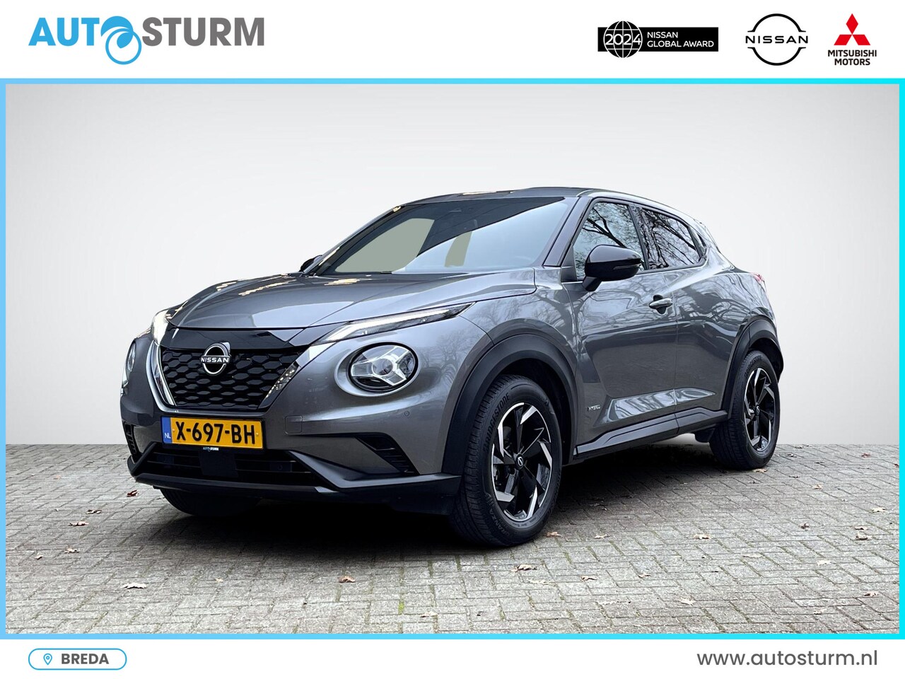 Nissan Juke - 1.6 Hybrid N-Connecta | Trekhaak | Apple Carplay/Android Auto | Camera | Keyless Entry | L - AutoWereld.nl