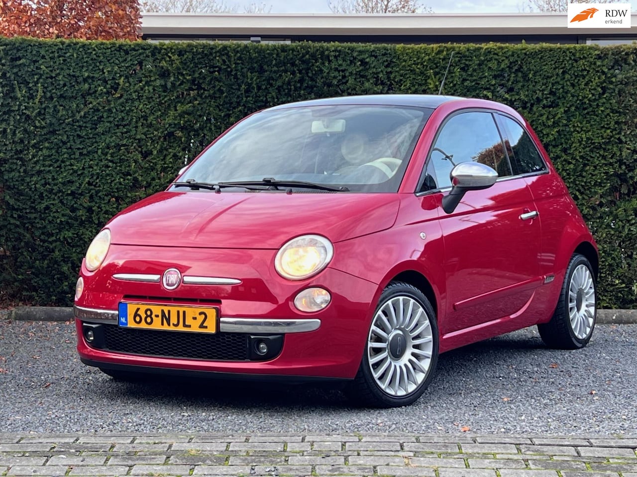 Fiat 500 - 0.9 TwinAir Lounge | Glazen dak | NIEUWE APK! - AutoWereld.nl