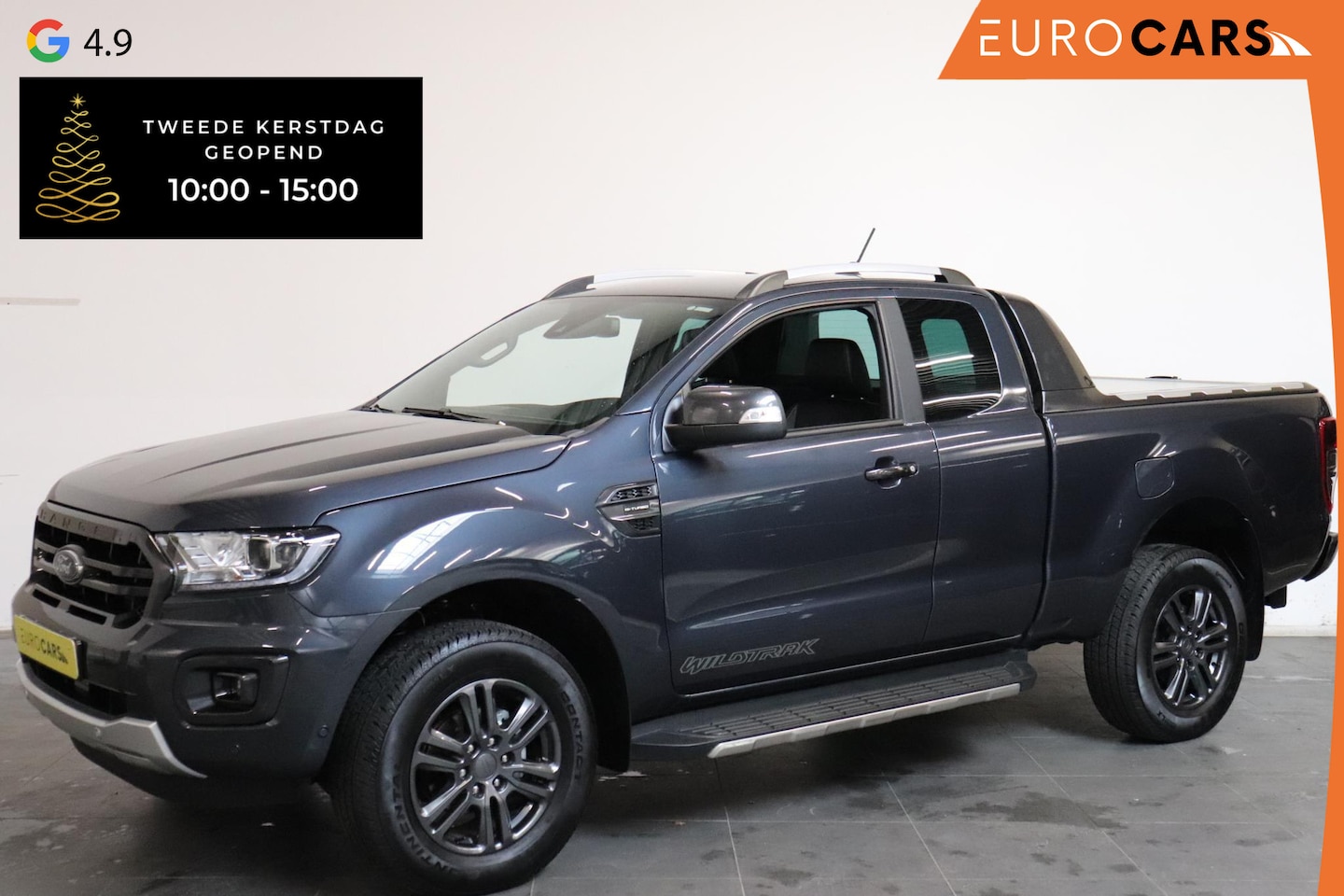 Ford Ranger - 2.0 EcoBlue Wildtrak Supercab Automaat Airco Bluetooth Trekhaak - AutoWereld.nl