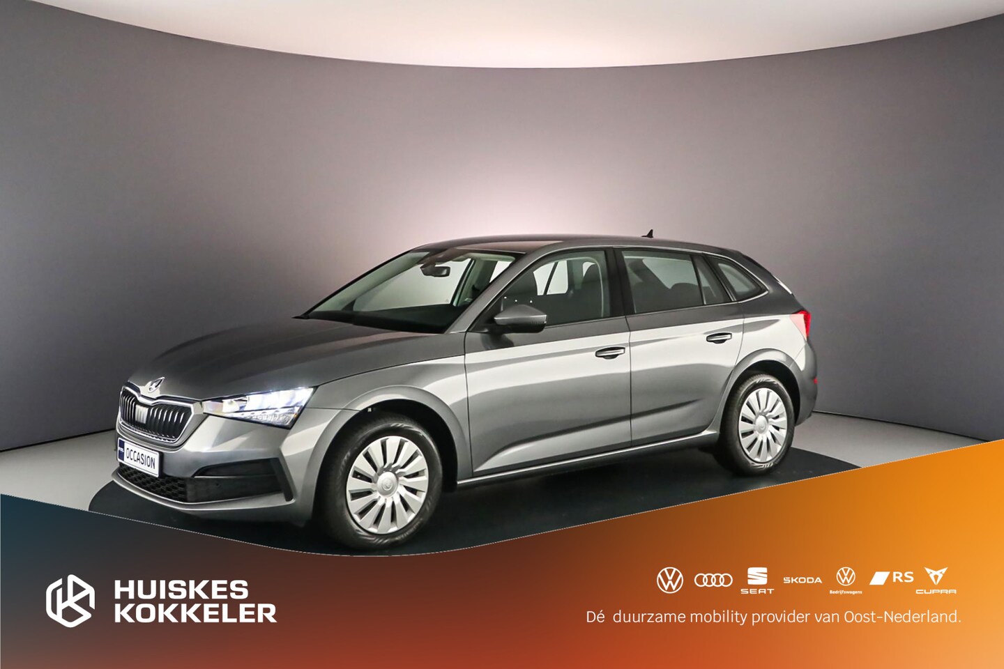 Skoda Scala - Active 1.0 TSI 95pk Airco, DAB, Radio, LED verlichting, App connect, Bluetooth - AutoWereld.nl