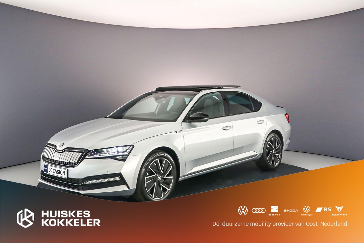 Skoda Superb - Sportline Business 1.4 TSI PHEV 218pk DSG Automaat Panoramadak, Adaptive cruise control, 3 - AutoWereld.nl